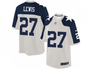 Mens Nike Dallas Cowboys #27 Jourdan Lewis Limited White Throwback Alternate NFL Jersey