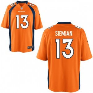 Nike Denver Broncos #13 Trevor Siemian orange Alternate Men\'s Stitched NFL New Elite Jersey