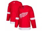 Men Adidas Detroit Red Wings Blank Red Home Authentic Stitched Customized Jersey
