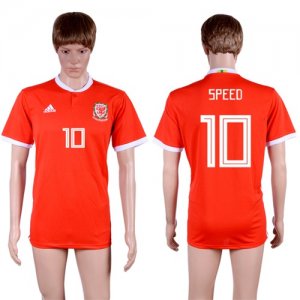 2018-19 Wales 10 SPEED Home Thailand Soccer Jersey