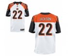 Men's Nike Cincinnati Bengals #22 William Jackson Elite white NFL Jersey