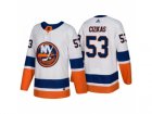 Mens adidas 2018 Season New York Islanders #53 Casey Cizikas New Outfitted Jersey