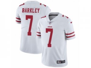 Mens Nike San Francisco 49ers #7 Matt Barkley Vapor Untouchable Limited White NFL Jersey