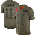 Nike Patriots #11 Julian Edelman 2019 Olive Salute To Service Limited Jersey