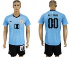 Uruguay Home 2018 FIFA World Cup Mens Customized Jersey