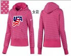 NHL Women Team USA Olympic Logo Pullover Hoodie 17