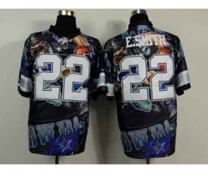 Nike dallas cowboys #22 e.smith camo jerseys[Elite Fanatical version]