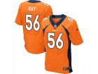 Men's Nike Denver Broncos #56 Shane Ray Elite Orange Team Color NFL Jersey