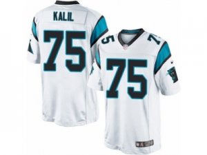 Men\'s Nike Carolina Panthers #75 Matt Kalil Limited White NFL Jersey