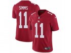 ns Nike New York Giants #11 Phil Simms Vapor Untouchable Limited Red Alternate NFL Jersey