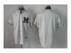 mlb jerseys milwaukee brewers blank white[M]