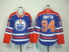 women nhl jerseys edmonton oilers #94 smyth lt.blue