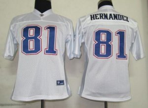 women nfl new england patriots #81 hernandez white[hernandez]