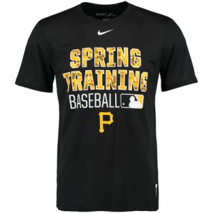 MLB Men\'s Pittsburgh Pirates Nike 2016 Authentic Collection Legend Issue Spring Training Performance T-Shirt - Black