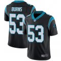 Nike Panthers #53 Brian Burns Black Vapor Untouchable Limited Jersey