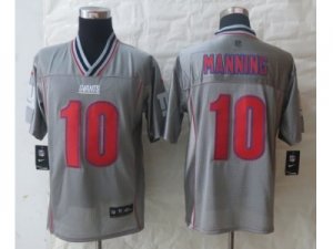 Nike New York Giants #10 Manning Grey Jerseys(Vapor Elite)