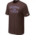 Tennessee Titans Heart & Soul Brown T-Shirt