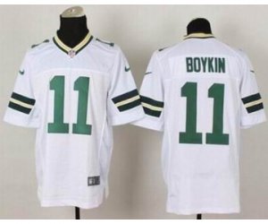 Nike jerseys green bay packers #11 boykin white[Elite]