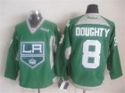 NHL Los Angeles Kings #8 Drew Doughty Training green jerseys