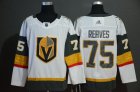 Vegas Golden Knights #75 Ryan Reaves White With Special Glittery Logo Adidas Jersey