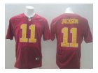 Nike washington redskins #11 jackson red[Elite][number golden]