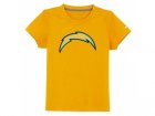 nike san diego chargers sideline legend authentic logo youth T-Shirt yellow