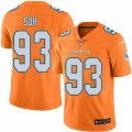 Youth Nike Miami Dolphins #93 Ndamukong Suh Limited Orange Rush NFL Jersey