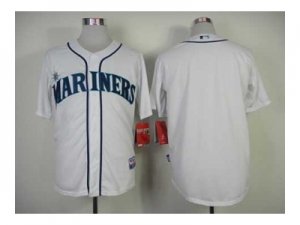 mlb jerseys seattle mariners blank white(Cool Base)