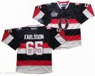 nhl Ottawa Senators #65 Erik Karlsson black