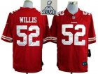 2013 Super Bowl XLVII NEW San Francisco 49ers #52 Patrick Willis Red(Game NEW)