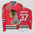 nhl jerseys chicago blackhawks #37 burish red[2013 Stanley cup champions]