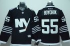 New York Islanders #55 Johnny Boychuk Black Alternate Stitched NHL Jersey