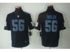 Nike NFL New York Giants #56 Lawrence Taylor Black Jerseys(Impact Limited)