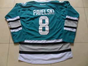 NHL San Jose Sharks #8 Joe Pavelski bluejerseys 2015