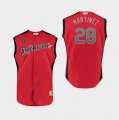 American League #28 J.D. Martinez Red Youth 2019 MLB All-Star Game Player Jersey