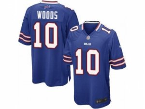 Nike Buffalo Bills #10 Robert Woods Blue jerseys[Game]