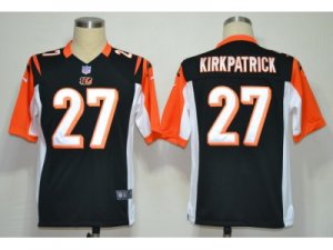 Nike NFL cincinnati bengals #27 kirkpatrick black Game Jerseys