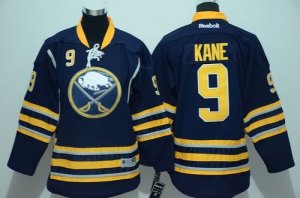 Youth Buffalo Sabres #9 Evander Kane Navy Blue Stitched NHL Jersey