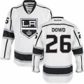 Mens Reebok Los Angeles Kings #26 Nic Dowd Authentic White Away NHL Jersey