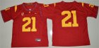 USC Trojans #21 Red College Football Jersey