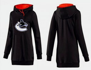 NHL Women Vancouver Canucks Logo Pullover Hoodie 20