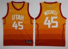 Utah Jazz #45 Donovan Mitchell NBA Swingman City Edition Jersey