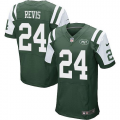 Nike New York Jets #24 Darrelle Revis green jerseys(Elite)