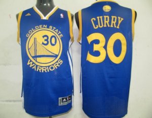 nba golden state warriors #30 curry blue (fans edition)