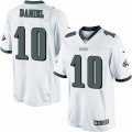 Mens Nike Philadelphia Eagles #10 Chase Daniel Limited White NFL Jersey