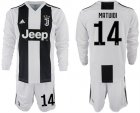 2018-19 Juventus 14 MATUIDI Home Long Sleeve Soccer Jersey