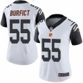 Women's Nike Cincinnati Bengals #55 Vontaze Burfict Limited White Rush NFL Jersey