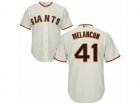 Mens Majestic San Francisco Giants #41 Mark Melancon Replica Cream Home Cool Base MLB Jersey