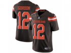 Nike Cleveland Browns #12 Josh Gordon Vapor Untouchable Limited Brown Team Color NFL Jersey