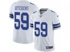 Youth Nike Dallas Cowboys #59 Anthony Hitchens Vapor Untouchable Limited White NFL Jersey